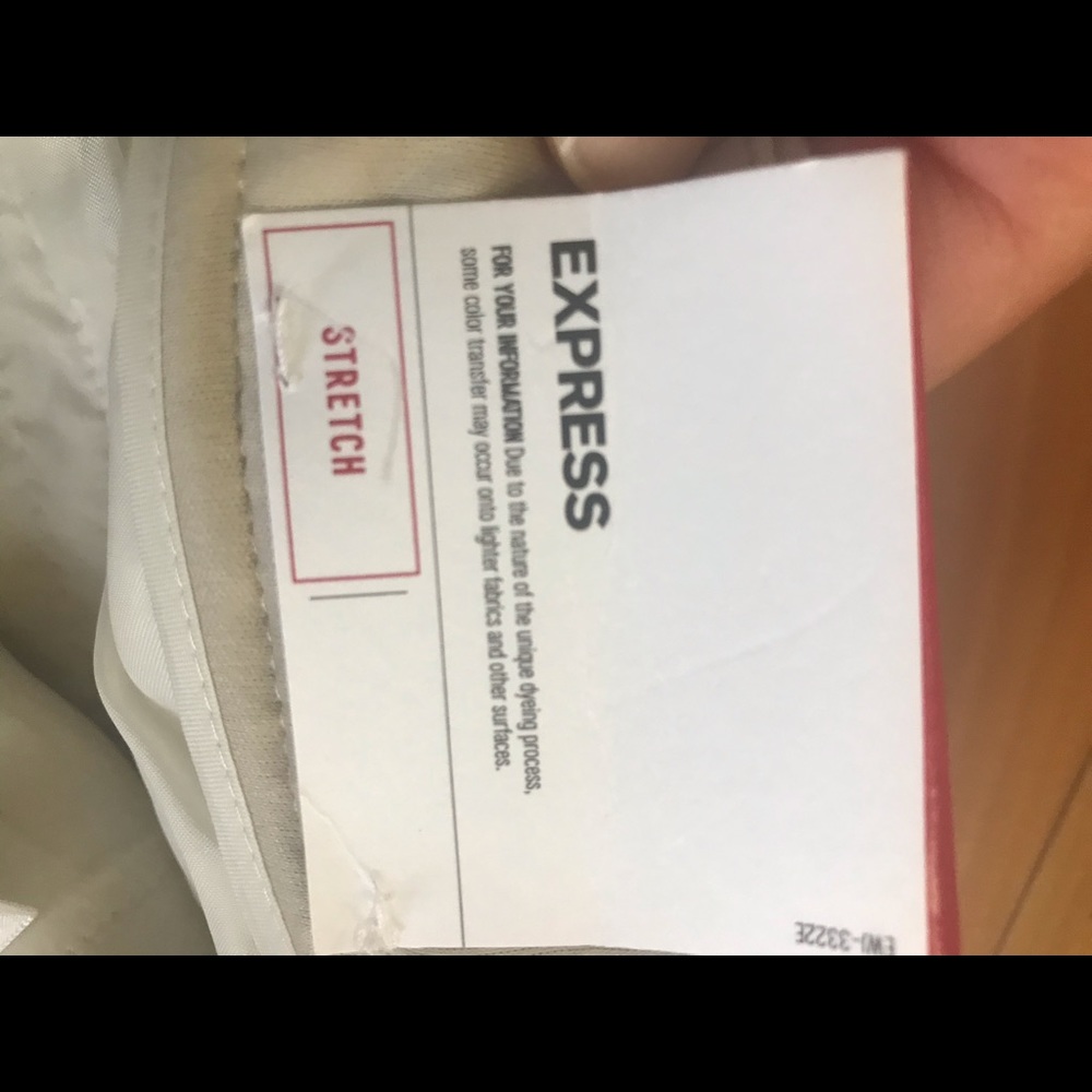 Express Mid Rise Barely Boot Columnist Pants - Picture 7 of 8